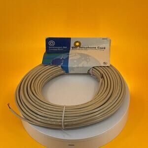 New Southern Bell 100' Telephone Cord - Long & Durable
